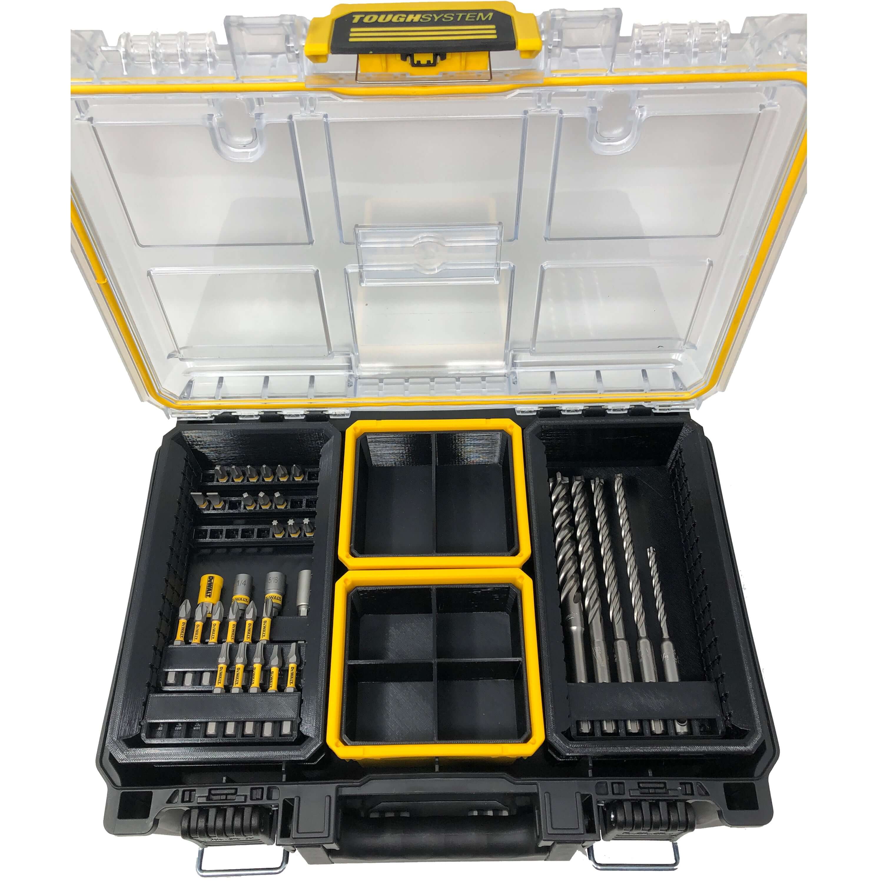 ToughSystem Bit Bins for Dewalt Tool