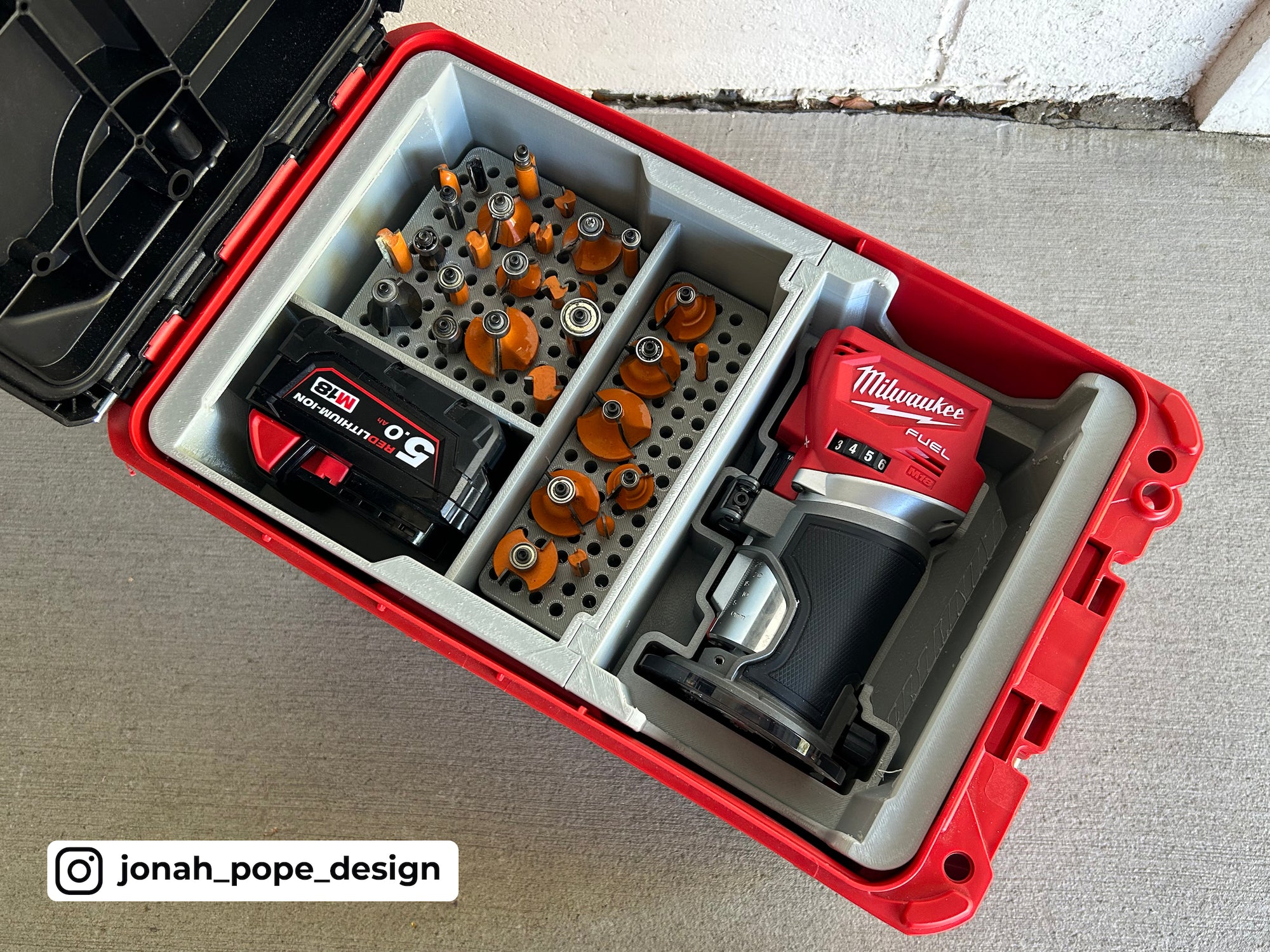 Packout Insert For DeWalt Heat Gun - Jonah Pope Design (JP-DHG) – 10-Spot  Tools