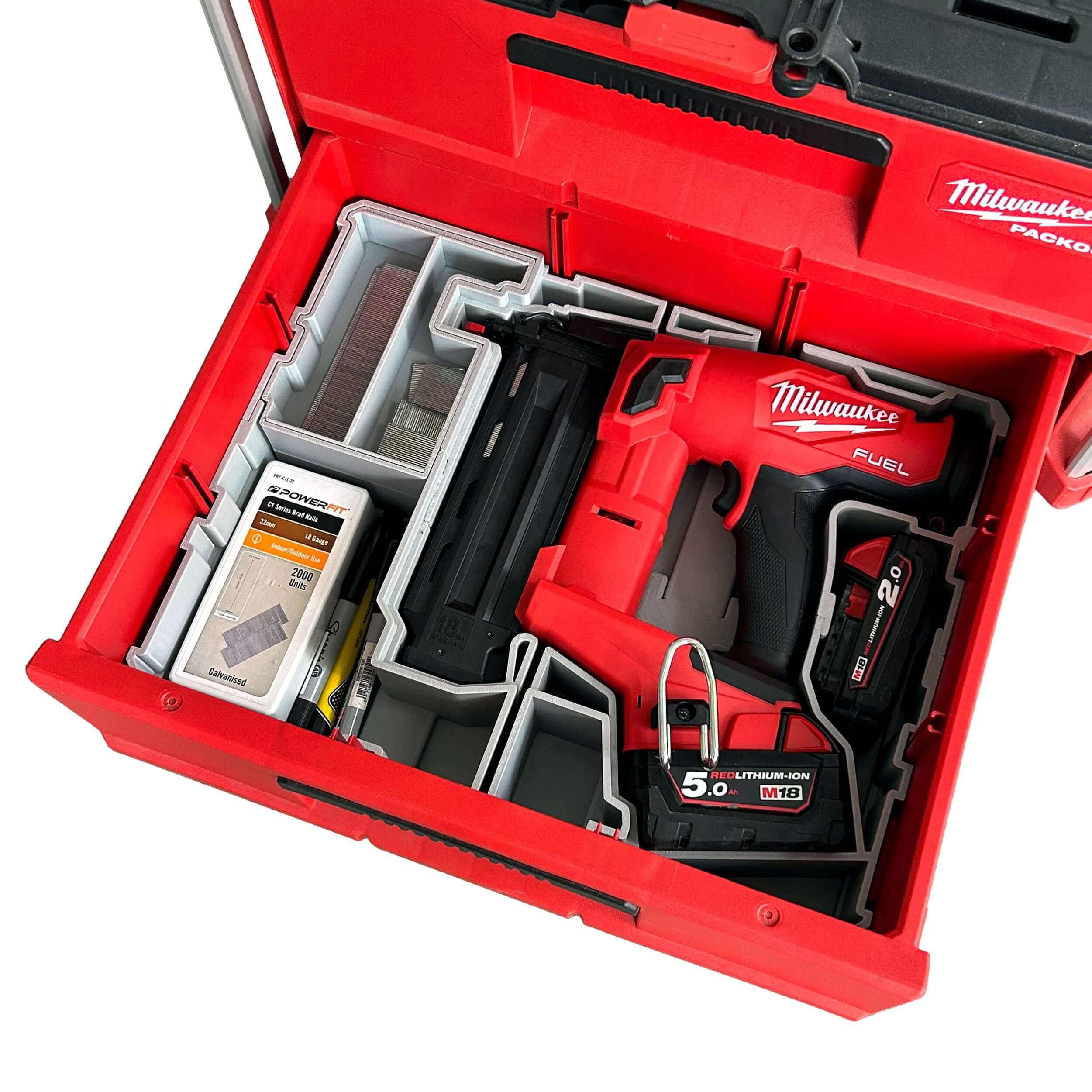 Drawer Insert for M18 Brad Nailer