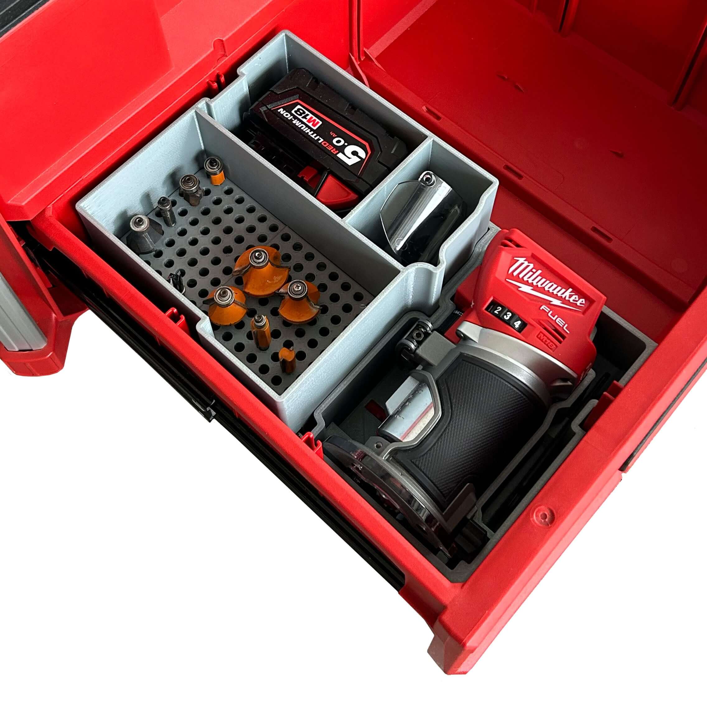 Model Handel Router Drawer Drawer Insert for M18 Router