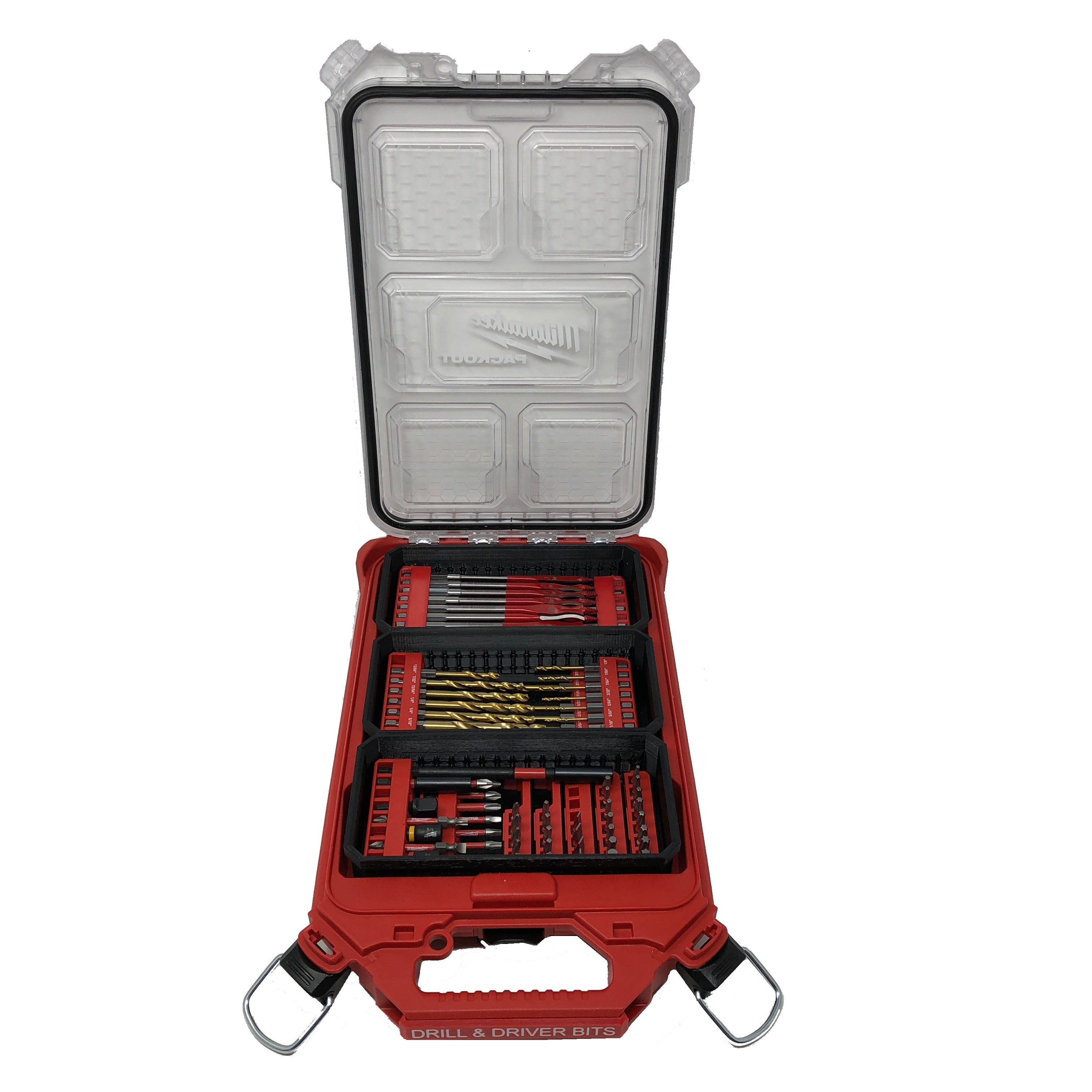 Fully Loaded Low Profile Organizer for Milwaukee Tool