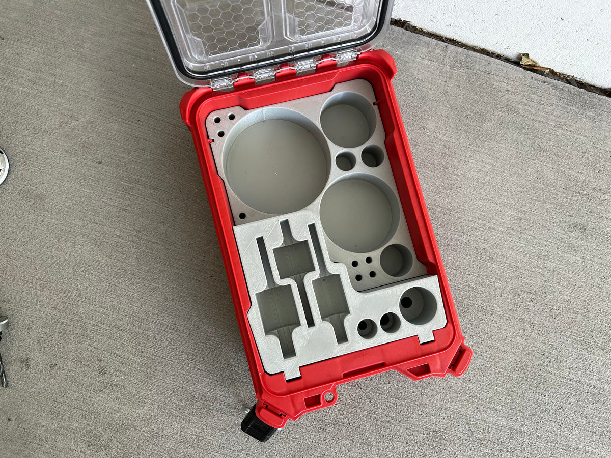 Packout Insert for Hole Saw Kit