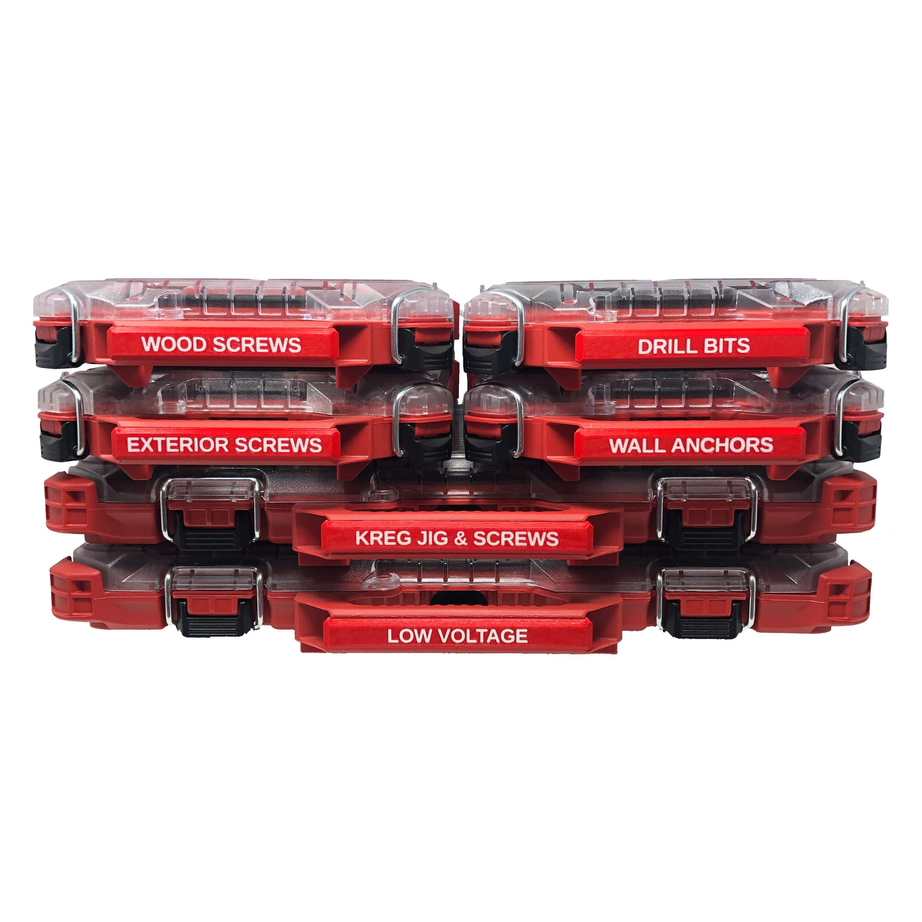 Milstool Label Low Profile Organizer Labels for Milwaukee Tool