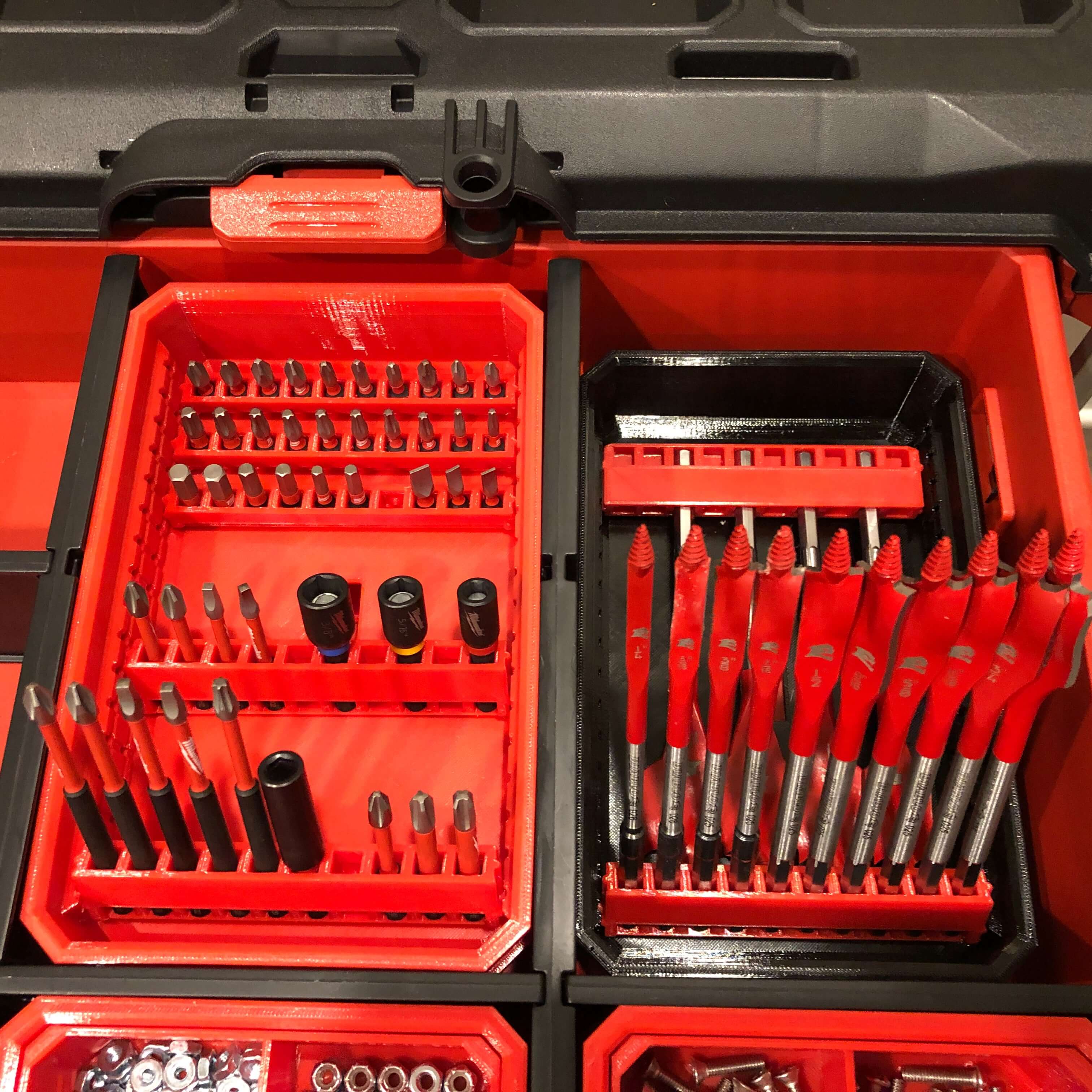 Packout Drawer Bit Holders for Milwaukee Tool