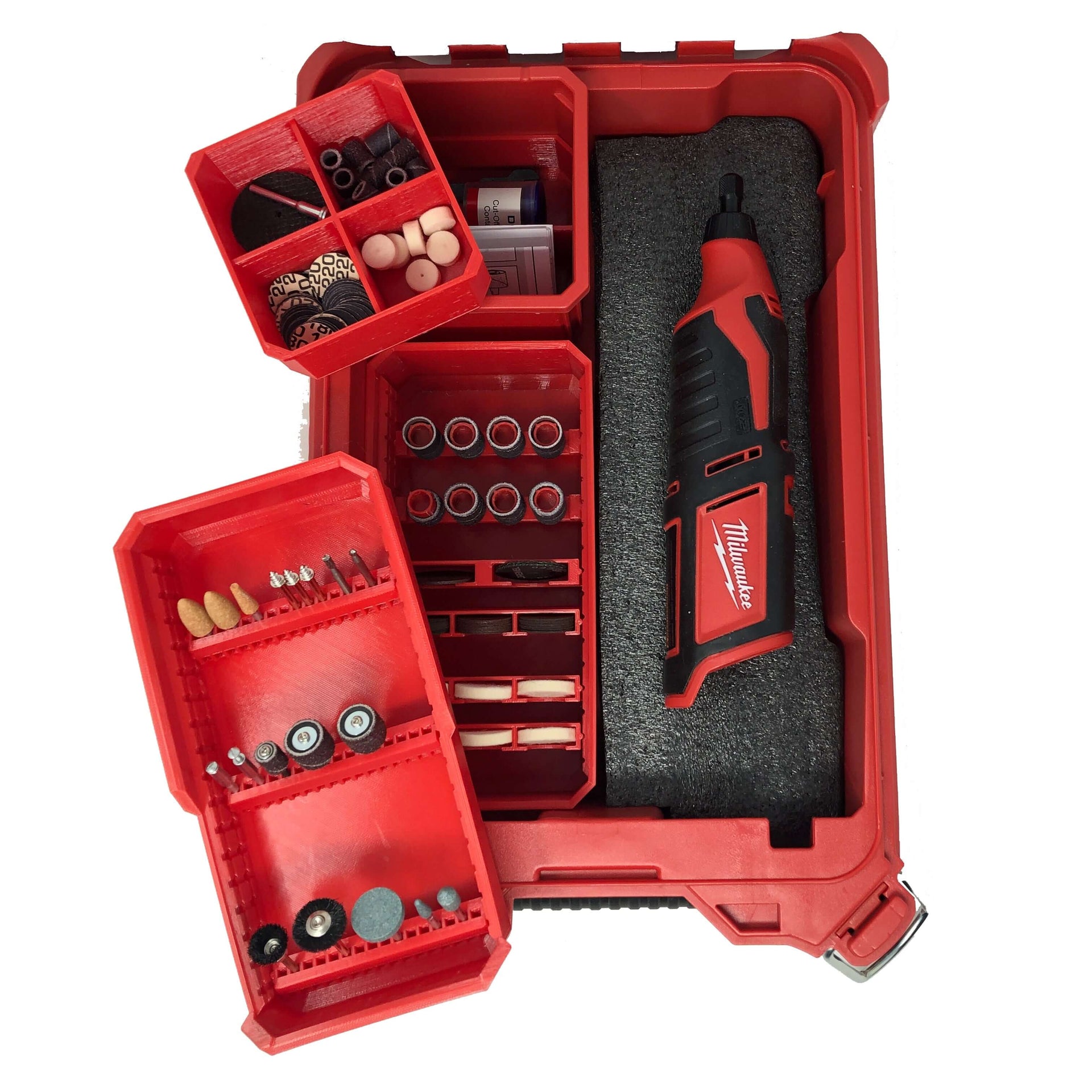 Rotary Tool Organization Kit for Milwaukee Tool